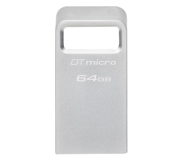 KINGSTON DataTraveler Micro 64GB, 200MB/s, USB 3.2 Gen 1, Metal - 1045290 - zdjęcie
